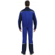 Костюм Строй-1 CH МВО (тк.Смесовая,280) брюки, васильковый/т.синий