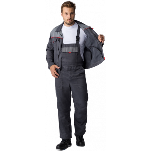 Костюм Флофт-2 (тк.Смесовая,210) п/к, т.серый/серый Костюм Флофт-2 (тк.Смесовая,210) п/к, т.серый/серый