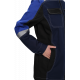 Костюм женский Вектрон-1 (тк.Смесовая,240) брюки, т.синий/васильковый/черный