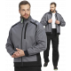 Куртка ProfLineLeader (тк.Софтшел), серый/черный