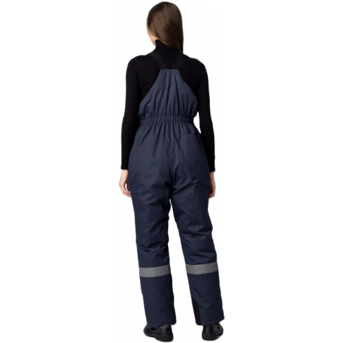 Костюм зимний женский Вектрон-2 СОП У. (тк.Смесовая,240) п/к, черный/красный/серый