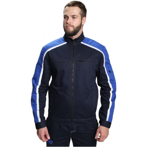 Куртка Алькор (тк.Карелия,260), т.синий/васильковый Куртка Алькор (тк.Карелия,260), т.синий/васильковый