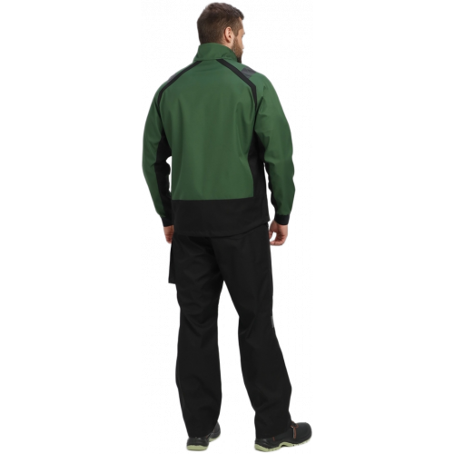 Куртка ProfLineLeader (тк.Софтшел), хаки/черный Куртка ProfLineLeader (тк.Софтшел), хаки/черный