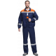 Костюм Лигор-2 СОП (тк.Смесовая,210) п/к, т.синий/оранжевый