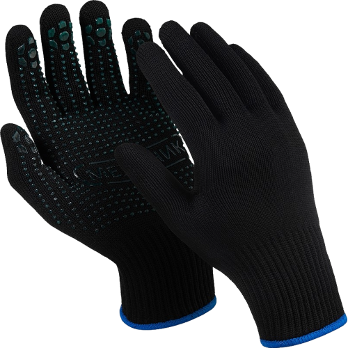 Перчатки Manipula Specialist® Механик Блэк (нейлон/хлопок+ПВХ), MG-114