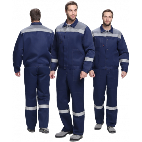Костюм Лигор-2 СОП К. (тк.Смесовая,210) п/к, т.синий/серый Костюм Лигор-2 СОП К. (тк.Смесовая,210) п/к, т.синий/серый