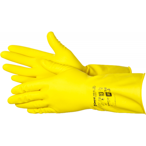 YES-CL Перчатки латексные хозяйственные