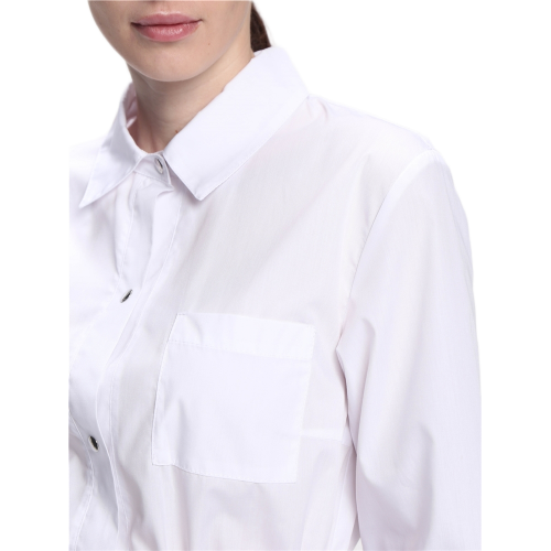 Халат женский Симпл-004 (тк.Смесовая,120) MedLine, белый Халат женский Симпл-004 (тк.Смесовая,120) MedLine, белый