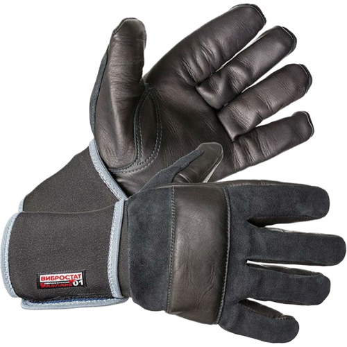 Перчатки АМПАРО™ Вибростат 01 (кожа/полиэфир+вспененный полимер Airgel), 417712 Перчатки АМПАРО™ Вибростат 01 (кожа/полиэфир+вспененный полимер Airgel), 417712