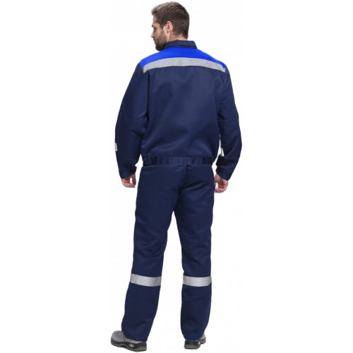 Костюм Лигор-2 СОП У. (тк.Смесовая,210) п/к, т.синий/васильковый Костюм Лигор-2 СОП У. (тк.Смесовая,210) п/к, т.синий/васильковый