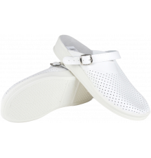 Сабо мужские нат.кожа ПВХ, белый Сабо мужские нат.кожа ПВХ, белый