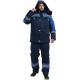 Костюм зимний Бивек-2 СОП (тк.Смесовая,210) пк, т.синий/васильковый/лимонный
