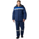Костюм зимний Труженик-Ультра-2 (тк.Смесовая,210) п/к, т.синий/васильковый
