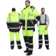 Костюм зимний сигнальный ProfLineSpecialist (тк.Оксфорд PU) брюки, желтый/черный