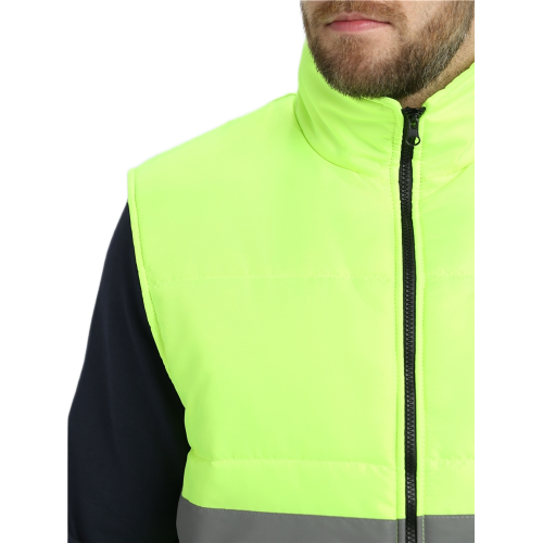 Жилет утепленный сигнальный Ярксион СОП (тк.OxLine,90), лимонный Жилет утепленный сигнальный Ярксион СОП (тк.OxLine,90), лимонный