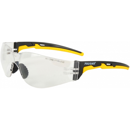 Очки открытые РОСОМЗ™ 015 HAMMER ACTIVЕ StrongGlass (2С-1,2PC), 11537-5