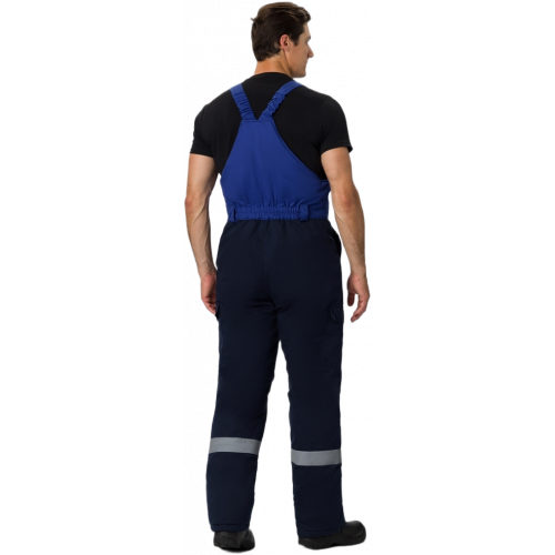 Костюм зимний Экспертный Антистат МВО (тк.Смесовая,245) п/к, т.синий/васильковый Костюм зимний Экспертный Антистат МВО (тк.Смесовая,245) п/к, т.синий/васильковый