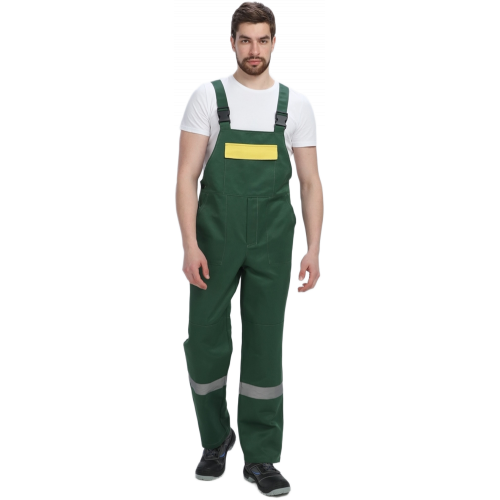 Костюм Лигор-2 СОП (тк.Смесовая,210) п/к, зеленый/желтый