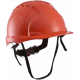 Каска защитная с вентиляцией (с храповиком), оранжевая