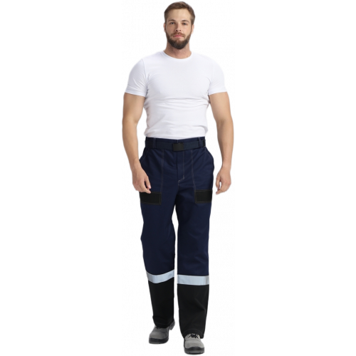 Костюм Виват-1 Премиум IMP (тк.Смесовая,240) брюки, т.синий/черный/васильковый Костюм Виват-1 Премиум IMP (тк.Смесовая,240) брюки, т.синий/черный/васильковый