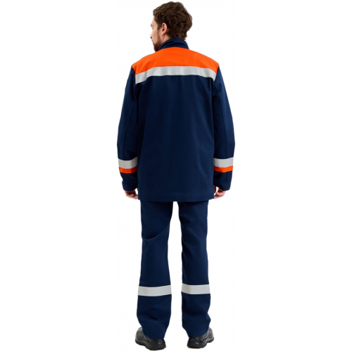 Костюм летний Энергия-А (13,2 кал.), т.синий/оранжевый