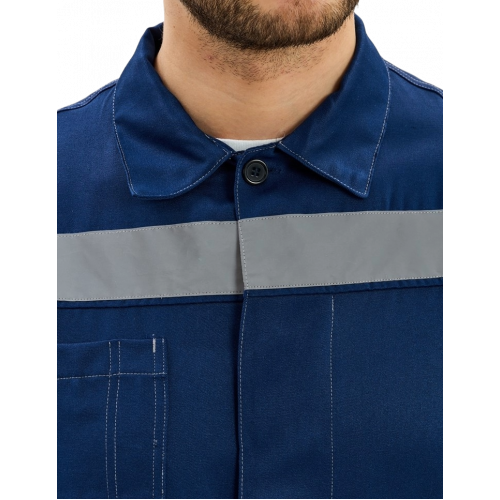 Костюм Лигор-1 СОП К. (тк.Смесовая,210) брюки, т.синий