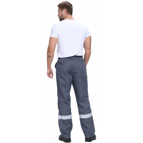 Костюм Флофт-1 Премиум СОП (тк.Смесовая,240) брюки, т.серый/серый/красный Костюм Флофт-1 Премиум СОП (тк.Смесовая,240) брюки, т.серый/серый/красный