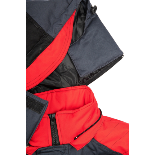 Костюм зимний Вектрон-2 СОП (тк.Смесовая,240) п/к, черный/красный/серый