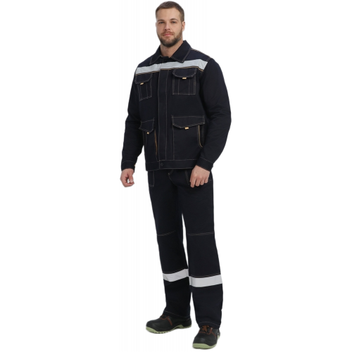 Костюм Троя IMP (тк.Саржа,320) п/к, т.синий/бежевый Костюм Троя IMP (тк.Саржа,320) п/к, т.синий/бежевый