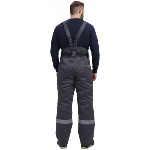 Костюм зимний Труженик-Ультра СОП (тк.Смесовая,210) брюки, т.серый/оранжевый Костюм зимний Труженик-Ультра СОП (тк.Смесовая,210) брюки, т.серый/оранжевый