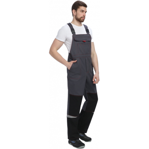 Костюм Строй-2 CH МВО (тк.Смесовая,280) п/к, т.серый/красный/черный Костюм Строй-2 CH МВО (тк.Смесовая,280) п/к, т.серый/красный/черный