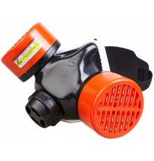 Полумаска Бриз-3201 (РУ) газопылезащитная с фильтром А1В1Е1К1Р1 RD