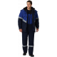 Костюм зимний Экспертный Антистат МВО (тк.Смесовая,245) п/к, т.синий/васильковый