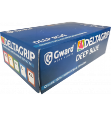 DELTAGRIP Deep Blue Перчатки нитриловые неопудренные синего цвета