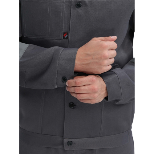 Костюм Легион-2 СОП (тк.Смесовая,210) п/к, т.серый/красный Костюм Легион-2 СОП (тк.Смесовая,210) п/к, т.серый/красный