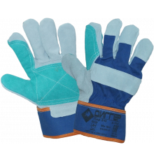 Перчатки спилковые комбинированные ДИГГЕР с усилением, ПЕР613 Перчатки спилковые комбинированные ДИГГЕР с усилением, ПЕР613