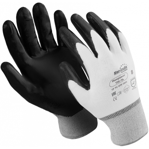 Перчатки Manipula Specialist® Микронит (нейлон+нитрил), TNI-14/MG-121 Перчатки Manipula Specialist® Микронит (нейлон+нитрил), TNI-14/MG-121