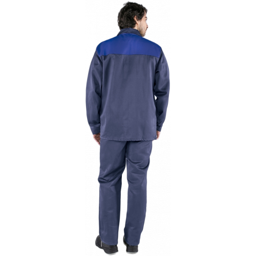 Костюм Стандарт (тк.Смесовая,210) брюки, т.синий/васильковый Костюм Стандарт (тк.Смесовая,210) брюки, т.синий/васильковый