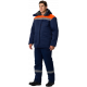 Костюм зимний Труженик-Ультра-2 IMP (тк.Смесовая,210) п/к, т.синий/оранжевый