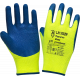 Перчатки утепл. акриловые со вспененным латекс. покрытием, цвет в ассортименте