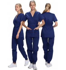 Костюм женский MedLine® Марго (тк.Смесовая,145), т.синий Костюм женский MedLine® Марго (тк.Смесовая,145), т.синий