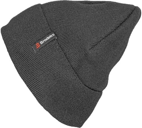 Шапка Brodeks longer, цвет тёмно-серый Шапка Brodeks longer, цвет тёмно-серый