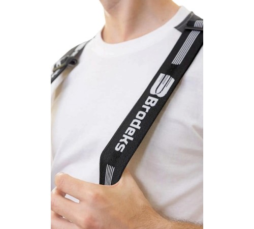 Подтяжки Brodeks КМ108, цвет чёрный Подтяжки Brodeks КМ108, цвет чёрный