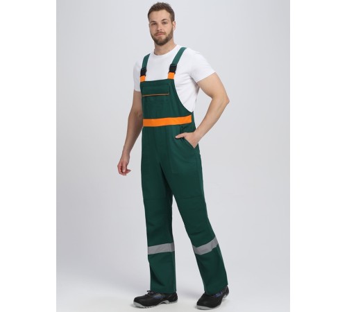 Костюм для ИТР СОП IMP (тк.Саржа,250) п/к, т.зеленый/оранжевый Костюм для ИТР СОП IMP (тк.Саржа,250) п/к, т.зеленый/оранжевый