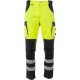 Брюки сигнальные Brodeks KS309, цвет жёлтый, чёрный