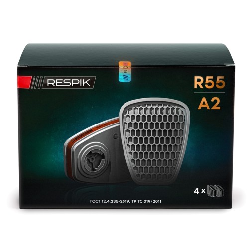 Фильтр противогазовый RESPIK® R51 А1 (2 шт) Фильтр противогазовый RESPIK® R51 А1 (2 шт)