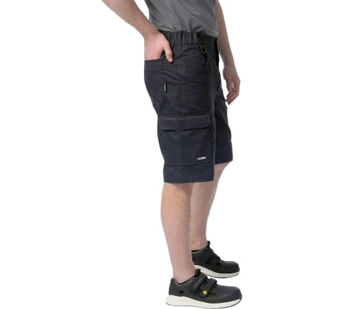 Шорты рабочие Brodeks KS314-С, 100% хлопок, цвет чёрный Шорты рабочие Brodeks KS314-С, 100% хлопок, цвет чёрный