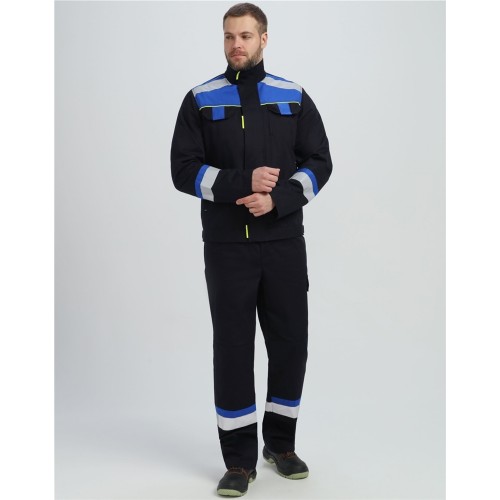 Костюм Бостон IMP (тк.Саржа,320) брюки, т.синий/васильковый Костюм Бостон IMP (тк.Саржа,320) брюки, т.синий/васильковый