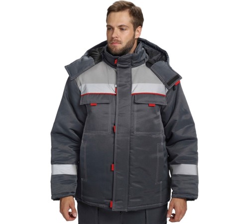 Костюм зимний Флофт-2 NEW (тк.Смесовая,210) п/к, т.серый/св.серый Костюм зимний Флофт-2 NEW (тк.Смесовая,210) п/к, т.серый/св.серый