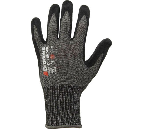 Перчатки рабочие Brodeks GC-21, цвет серый, чёрный Перчатки рабочие Brodeks GC-21, цвет серый, чёрный
